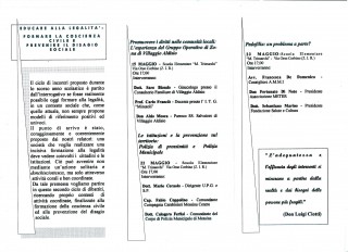 III ISTITUTO COMPRENSIVO GIOVANNI XXIII MESSINA - EDUCARE ALLA LEGALITA' - 2002