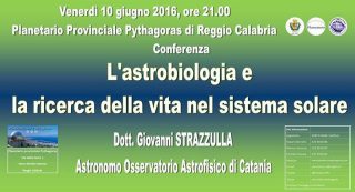 10 giugno 2016 Dott. Strazzulla al Planetario